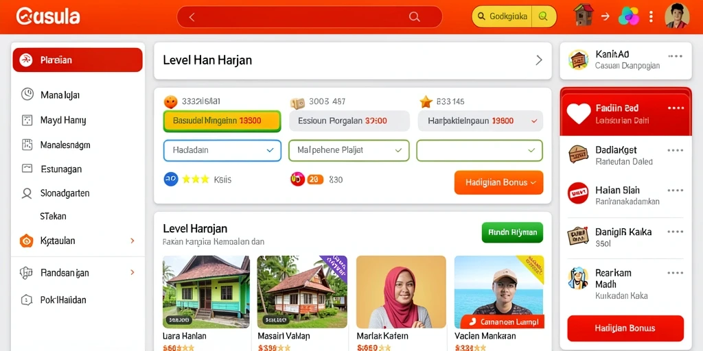 Tangkapan layar menampilkan grafis yang memukau dalam game.
