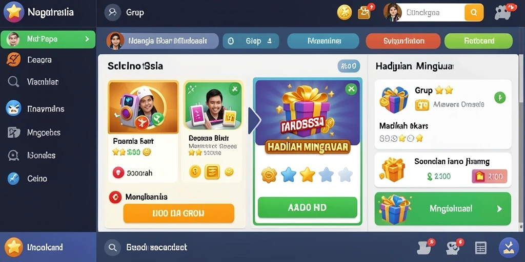 Tampilan antarmuka yang menarik dan mudah digunakan.