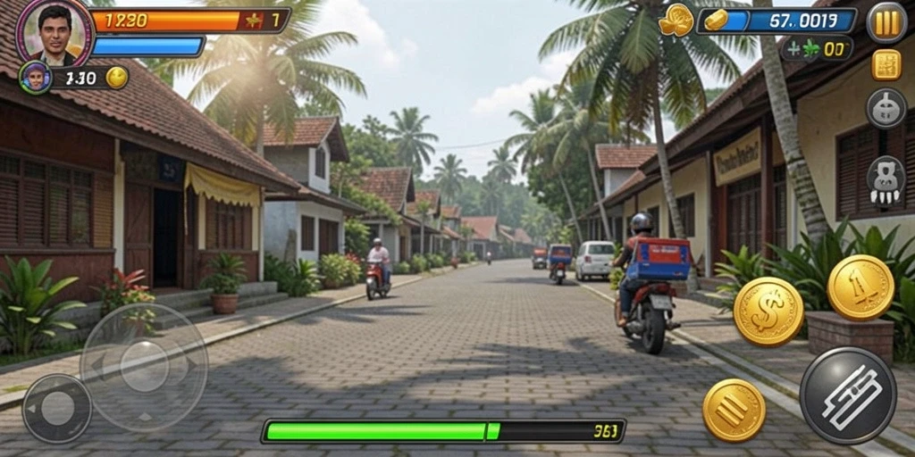 Tampilan layar utama ACEPARTY yang menarik.