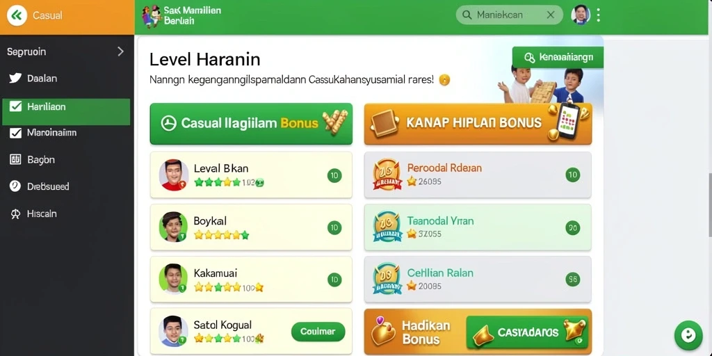 Tampilan antarmuka yang ramah pengguna.