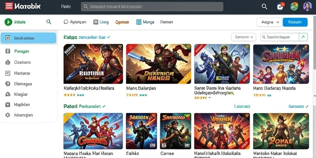 Tampilan grafis yang memukau dan colorful.