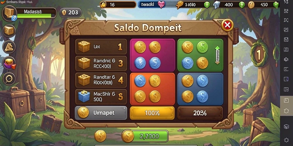 Tampilan menu utama PANDORA88 yang menarik dan intuitif.