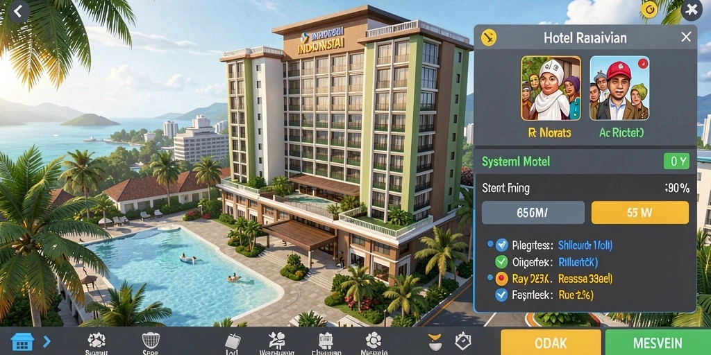 Antarmuka aplikasi yang user-friendly dan intuitif.