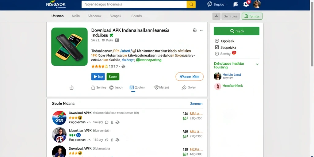 Screenshot menunjukkan kebun yang rimbun dan berwarna-warni.