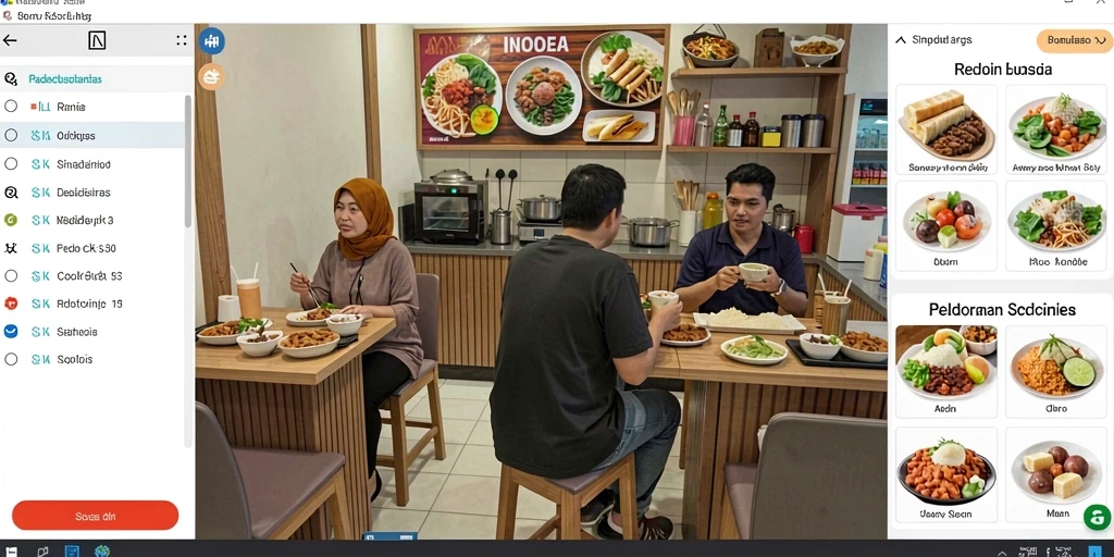 Antarmuka pengguna yang menarik dan intuitif.