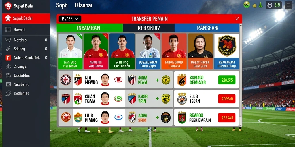 Tampilan utama aplikasi dengan desain menarik.